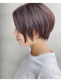 ▲シルエットがキレイにみえるショート▲