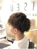 束感パーマ