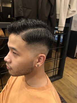 ブロートーキョー(BroTokyo) MEN'Sアッシュブラックフェードスタイル