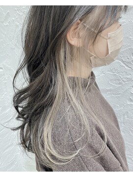 カモン(CAMON) [CAMON. ]#イヤリングカラー#インナーグレージュ#ロングヘア