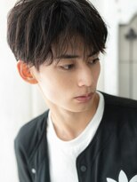 メンズヘア ビーセカンド 草加店(MENS HAIR B-2)&nbsp;ラフな質感が魅力なミストバング束感マッシュヘアーB草加