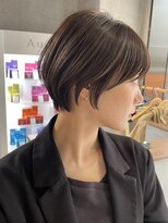 ニーナ せんげん台(nina)&nbsp;30代40代大人女性/前髪ありショートボブ/ショートヘア/髪質改善