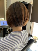 ライフ 忍ケ丘店(Lyfe)&nbsp;ストレートボブ_マロンベージュAラインボブハイライト_52