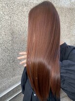 ヒアー 神戸三宮元町(here)&nbsp;髪質改善/艶ボルドー/ベビーバング/プレミアムカラー