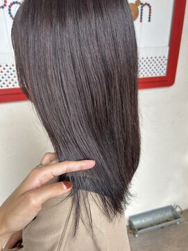 パディントン(Paddington) 濃いめのラベンダーとシルバーで作る☆深み上品ミディアム♪