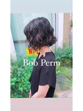 スウィープ 札幌大通(sweep) インスタ保存数100超えの広瀬すず風ボブパーマ