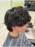 波巻きスパイラルパーマ