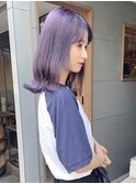 《shii..》#ラベンダーパープル#ハイトーンカラー