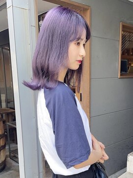 シー(shii..) 《shii..》#ラベンダーパープル#ハイトーンカラー