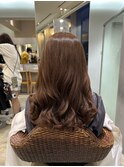 【Cura原宿】ブラウンベージュ・ふんわりデジパー