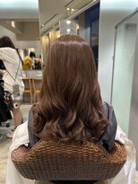 クーラ(Cura) 【Cura原宿】ブラウンベージュ・ふんわりデジパー