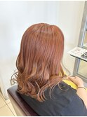 ハイトーンオレンジ stylistすずか