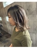 バレイヤージュ/こなれミディ/イメチェン/レイヤーカット/宇都宮