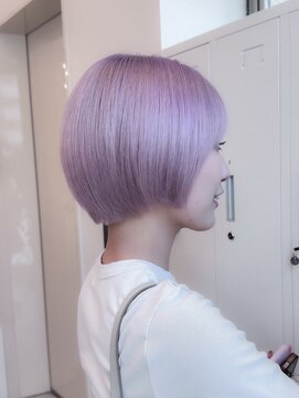 テン 栄店(tenn) ペールピンク / ケアブリーチ / ショート【caco】