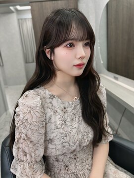 ボタン ハカタ(VOTAN hakata) 博多/福岡/韓国ヘア/前髪顔周りカット/レイヤー/暗めカラー