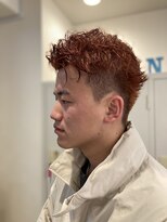 ヘアーサロン イルア 北越谷(hair salon I'LUNA) おしゃれレッドなショート。1.4