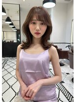 ミンクスオーバー(MINX OVER)&nbsp;メルティカラーフェミニンロング似合わせカット