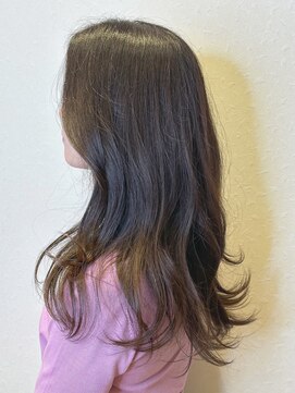 松本平太郎美容室 銀座本店 イノアカラー×韓国巻き