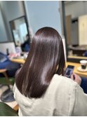 カット×ハイブリッドカラー×水素トリートメントアプトグロス