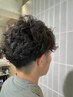 【個性とセンスを引き出す】メンズカット+ツイスト/スパイラルパーマ¥12900