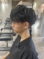 ニアウ 太田店(Niau)&nbsp;メンズナチュラルマッシュシャドウパーマアイロンセット風