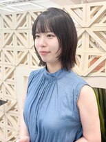 ノエ ナゴヤ(NOE NAGOYA)&nbsp;ミディアムヘア/暗めカラー/グランマッシュ/名駅y5