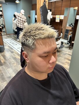 スタンドバーバー 柏(STAND BARBER) MEN’S HAIR/波巻ツイストスパイラル/フェザーパーマ/柏/理容室