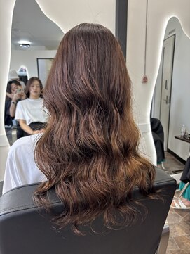 ロア 熊本(LOA) 大きめカール　コテ巻き風パーマ