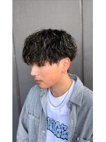 カットストゥディオス 草津店(cut studios)&nbsp;ツイストスパイラルパーマ&メッシュ