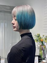 パーク 代官山(PARK)&nbsp;ボブウルフハッシュカットショートウルフボブ小顔カット