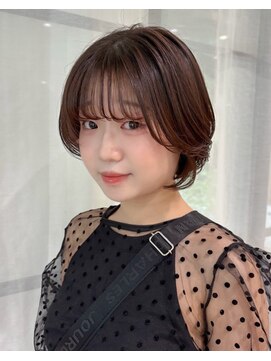 リュミエ ドゥ マッシュ(Lumier de mashu) 【大阪/梅田/中崎町/茶屋町】チョコレートブラウン×ショート