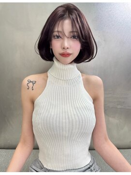 《ワンホンボブ》ボブ/タッセルボブ/ブリーチなしダブルカラー