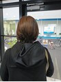 ラフィス ヘアー サニー 淡路店(La fith hair sunny)&nbsp;骨格を意識したショートボブです。