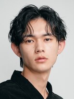 フィフス 札幌大通(fifth)&nbsp;札幌メンズパーマルーズパーマシャドウパーマセンターパート緩め