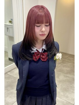 カシェ キョウマチ(cashe’e) 松阪/ピンクカラー/ルーツカラー/10代/20代/レイヤー