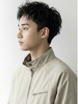 キビト(kibito)&nbsp;新宿市ヶ谷曙橋スパイキーショートニュアンスパーマ20代30代40代