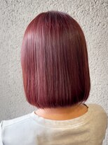 サラジュ 仁川店(SARAJU)&nbsp;【透明感カラー特化】須藤担当 ブリーチ履歴髪×レッドブラウン