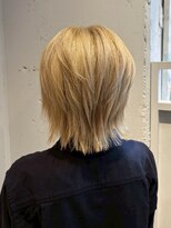 エフェスト 二条店(efesto)&nbsp;ショート×ホワイトブロンド