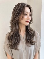クレア 上大岡(CREA)&nbsp;白髪ぼかしハイライト縮毛矯正ダブルカラー髪質改善30代40代50代