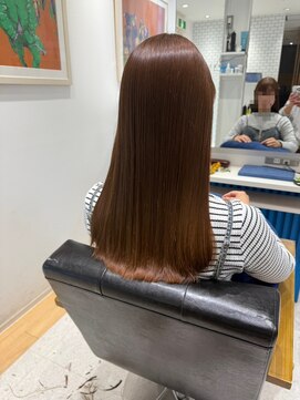 パラッチ 西宮店(Palacchi) 艶感ロングストレート×髪質改善カラー