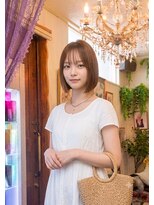 ココラー(COCOlar)&nbsp;赤み抑えるツヤ感溢れる上品しっとりボブ