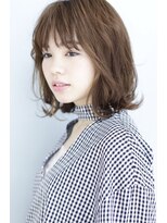 ペレ(pele)&nbsp;【自由が丘pele】ボブ 無造作 ニュアンスパーマ とろみカラー