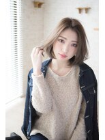 シェリア(Shelia) 軽やかなワンレンボブ 【shelia町田】