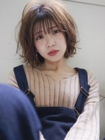 ラルジュ(large)&nbsp;【large】 フレンチボブ/透けバングby鈴木貴仁