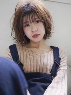 ラルジュ(large) 【large】 フレンチボブ/透けバングby鈴木貴仁