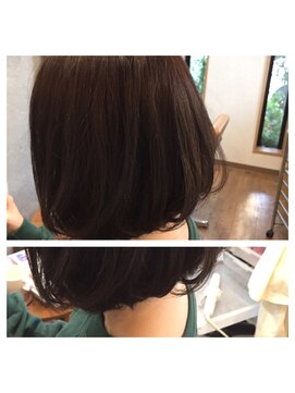 ココ ヘアーワークス(Co'Co hair works) ワンカールボブ