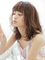 モードケイズ 本厚木(MODE K's)&nbsp;【MODE K's厚木】厚めバング×くびれセミディ