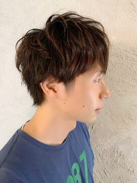 グルーミン(groomin') バング重めのナチュラルショート！