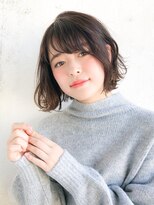 ルティア(Lutia) ふわミディ グレージュ