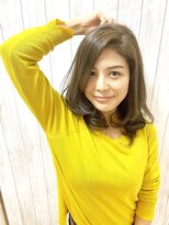 ヘアセラピー サラ 北仙台店(hair therapy Sara) ミディアムワンカール01【北仙台/台原/髪質改善/oggiotto】